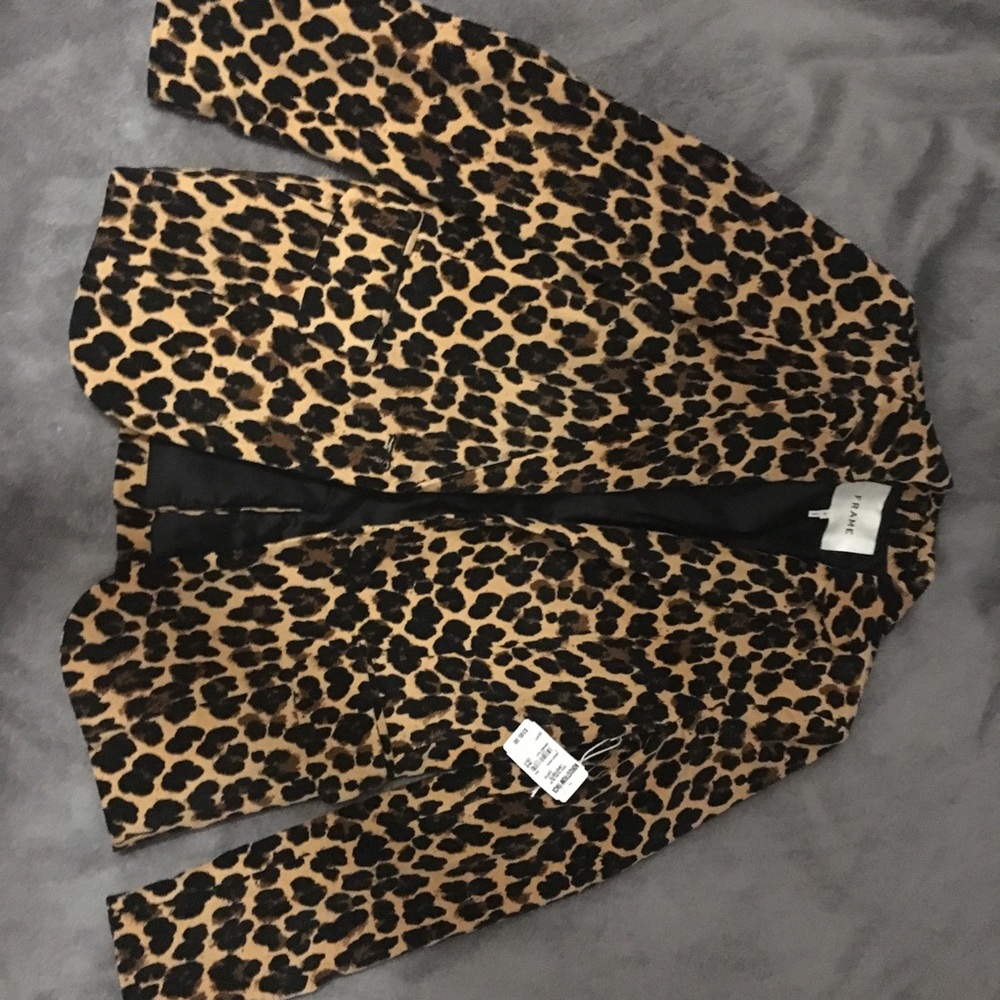 FRAME leopard print blazer #NWT